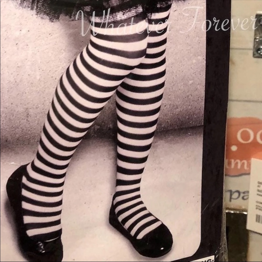 Cute black and white striped kids size small
